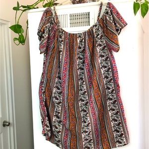 Ultra Flirt Plus 3X Off the Shoulder with Straps Top